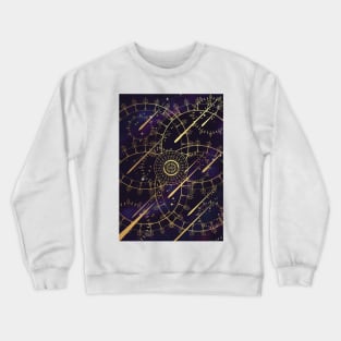 Macrocosmos - FFXIV Astrologian AST inspired artwork Crewneck Sweatshirt